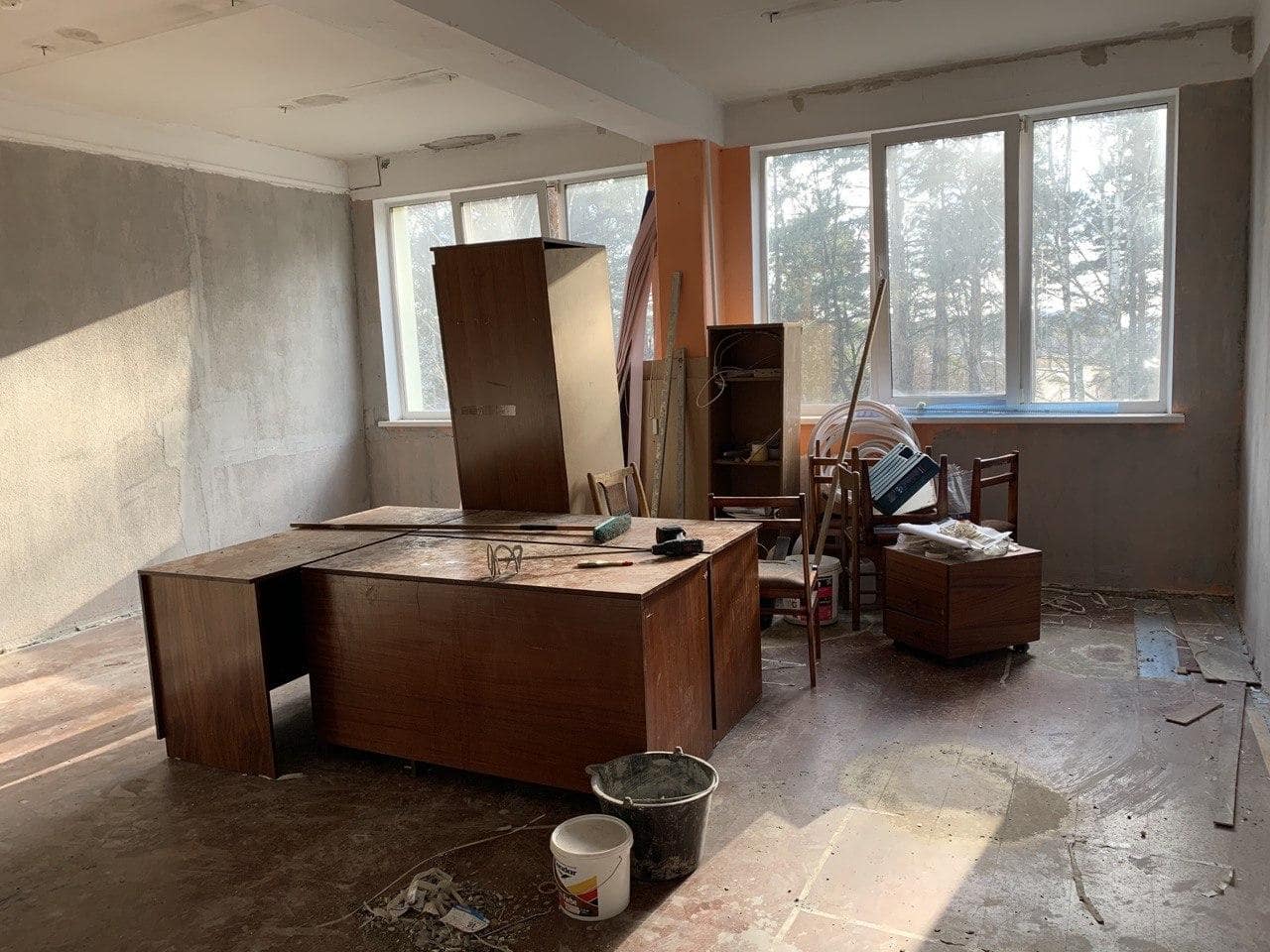 фото нового офиса до ремонта