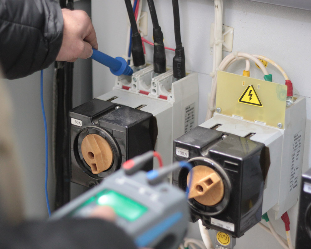 фото проведения ЭФИ на объекте